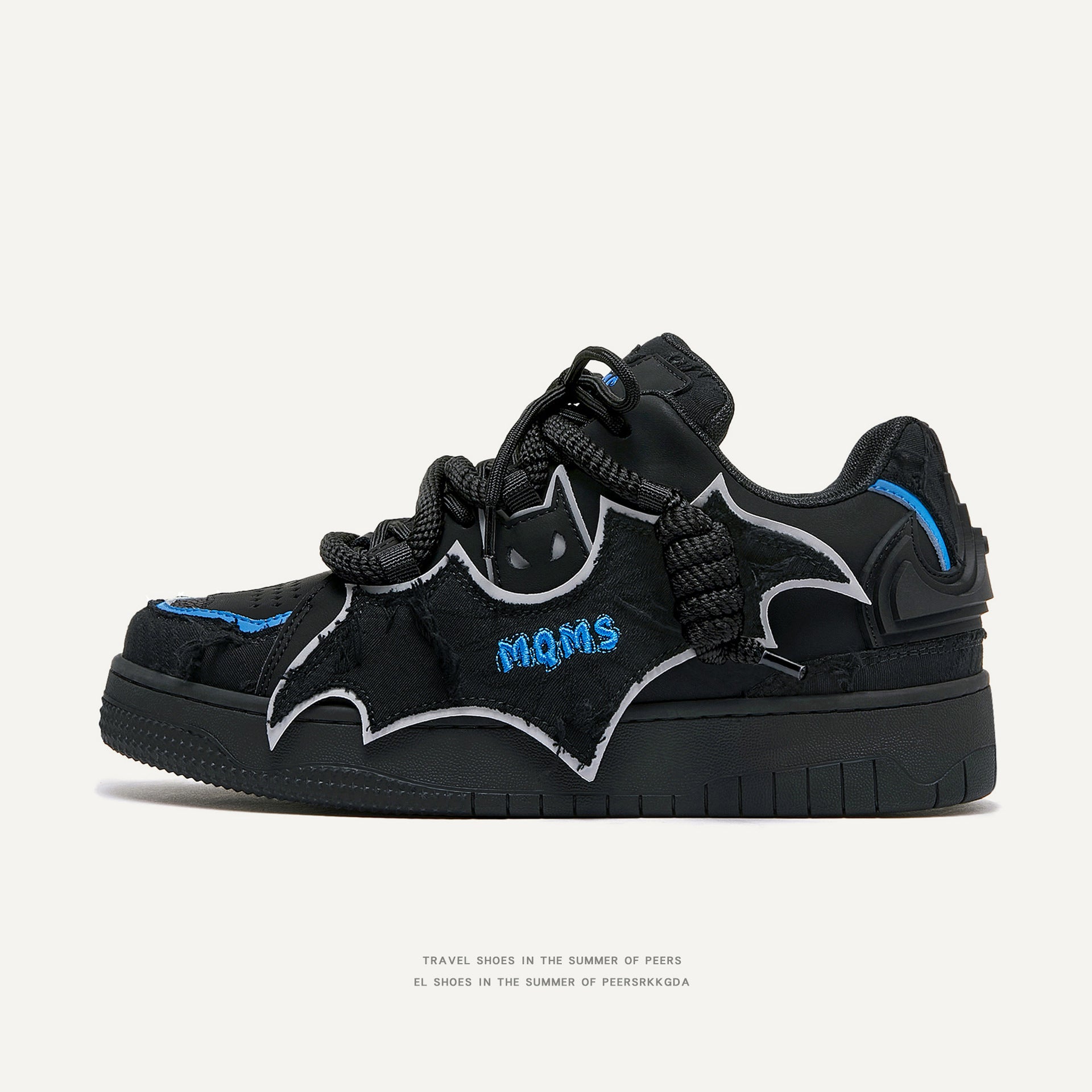 Bat shoes thick-soled street height-increasing sneakers retro bread shoes unisex couple shoes trendy shoes
