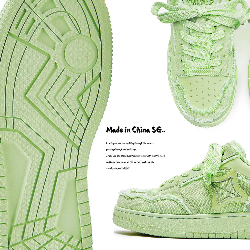 Street fashion shoes men's shoes men's sneakers casual men and women couple shoes